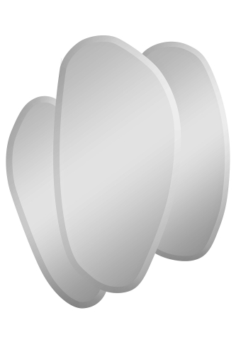 Зеркало Garda Decor 58DB-23097 изображение в интернет-магазине Cramer Light