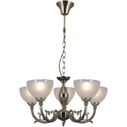 Подвесная люстра Illumico IL9939-5PSQ-24 AB CAPELLA изображение в интернет-магазине Cramer Light фото 3