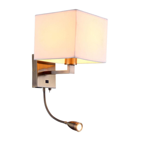 Бра Arte Lamp Hall A9249AP-2AB дополнительное фото