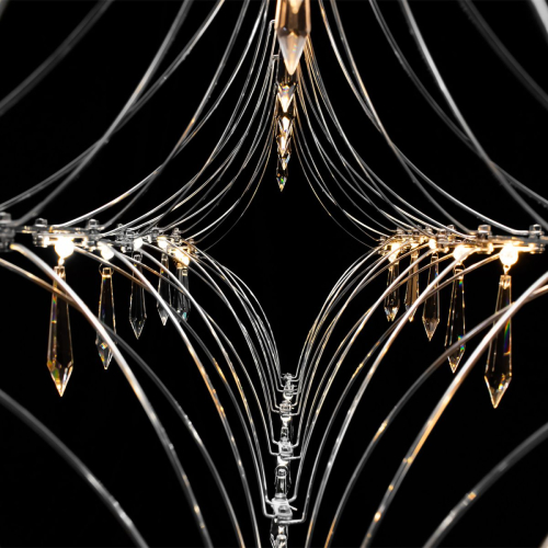 Подвесная люстра ILLUMICO IL0707-1200HX-34 Ether изображение в интернет-магазине Cramer Light фото 4