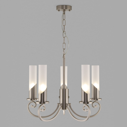 Подвесная люстра Eurosvet 60117/5 никель Smart a050018 изображение в интернет-магазине Cramer Light фото 3