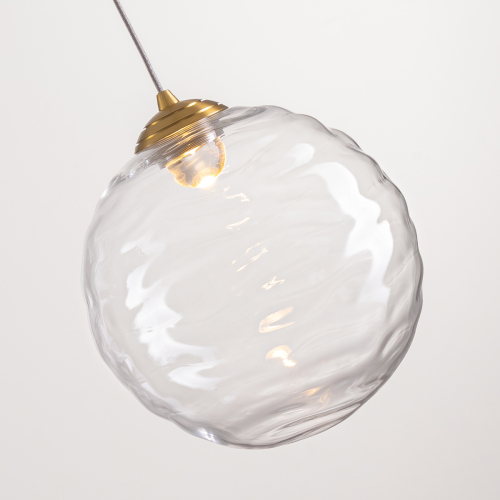 Подвесной светильник Delight Collection MD25030001-1A brass/clear изображение в интернет-магазине Cramer Light фото 3