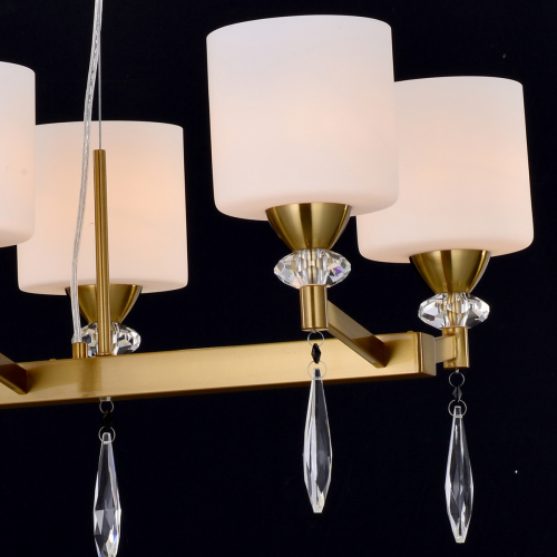 Подвесная люстра Illumico IL5182-8LLS-29 BRASS KELTIC изображение в интернет-магазине Cramer Light фото 3
