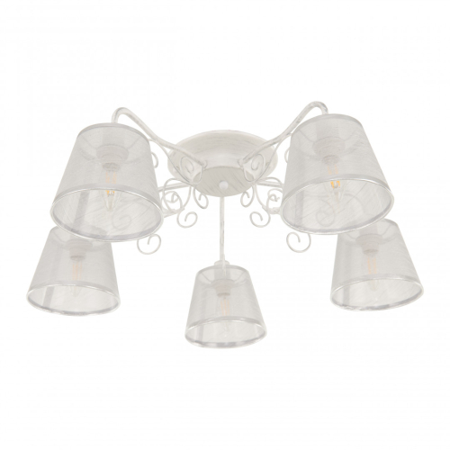 Потолочная люстра Arte Milano 341120/5 WT+SL изображение в интернет-магазине Cramer Light фото 5