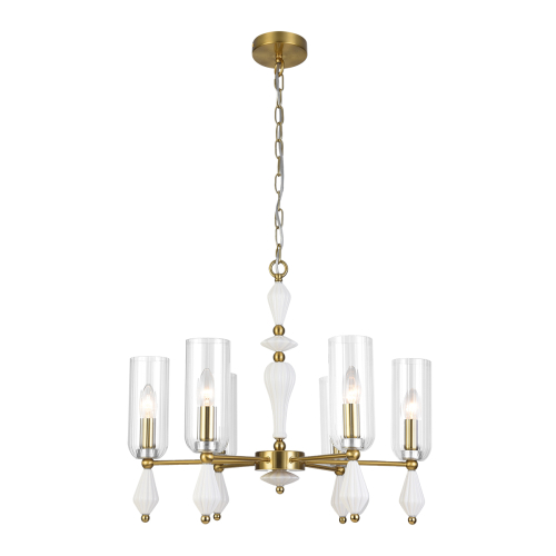 Подвесная люстра Lumion Neoclassi Galana 8428/6 изображение в интернет-магазине Cramer Light фото 4