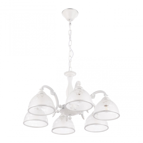 Подвесная люстра Arte Milano 349737/6 WT+SL изображение в интернет-магазине Cramer Light фото 4