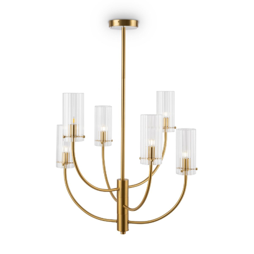 Люстра на штанге Maytoni Arco MOD223PL-06BS изображение в интернет-магазине Cramer Light