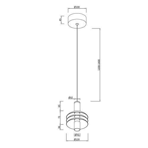 Подвесной светильник Moderli Sylv V10878-PL изображение в интернет-магазине Cramer Light фото 5
