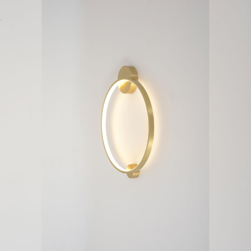 Настенный светильник Crystal Lux REAL AP18W LED BRASS изображение в интернет-магазине Cramer Light фото 5