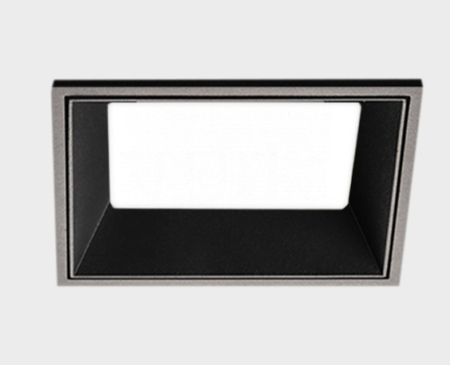 Встраиваемый светодиодный светильник Italline IT06-6019 black 3000K изображение в интернет-магазине Cramer Light