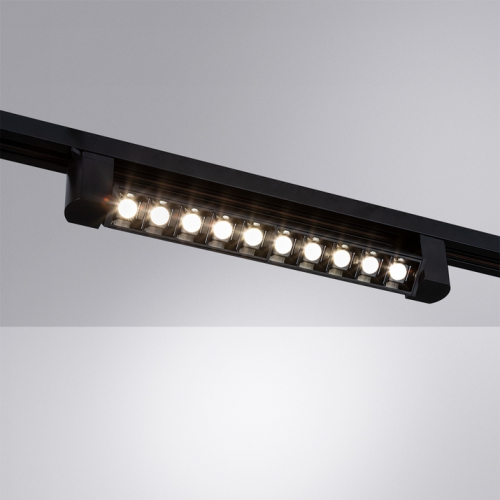 Трековый светильник Arte Lamp Flash A4575PL-1BK изображение в интернет-магазине Cramer Light фото 3