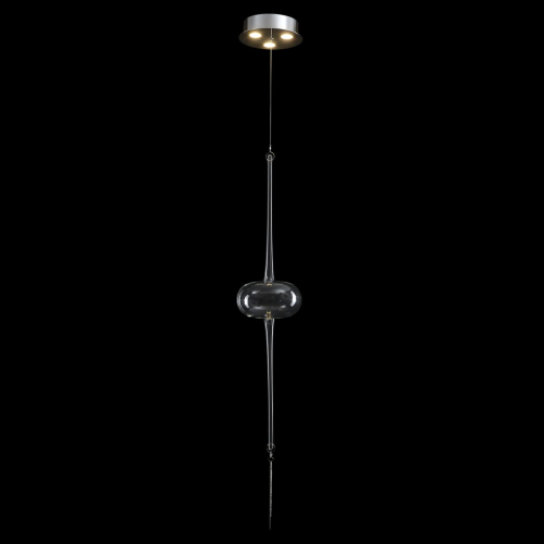 Подвесной светильник Crystal Lux GLASS SP3W LED CHROME изображение в интернет-магазине Cramer Light фото 5