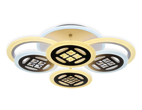 Потолочная светодиодная люстра Ambrella Light Acrylica Ice FA2951 изображение в интернет-магазине Cramer Light фото 7