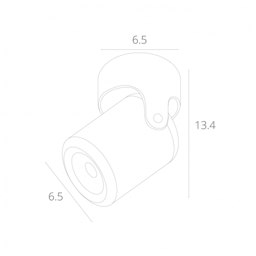 Спот Arte Lamp A3316PL-1WH изображение в интернет-магазине Cramer Light фото 4