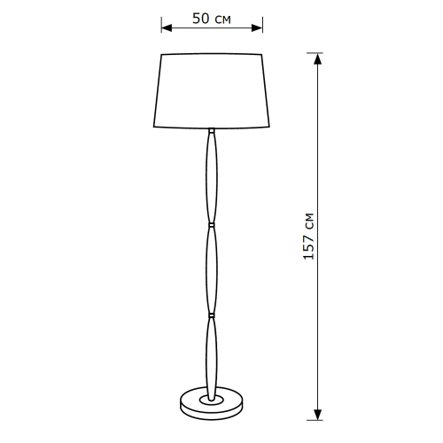 Торшер LightHall Daisy LH012002 изображение в интернет-магазине Cramer Light фото 4