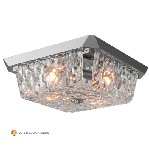 Потолочный светильник Crystal Lux DAMIAN PL4 NICKEL изображение в интернет-магазине Cramer Light