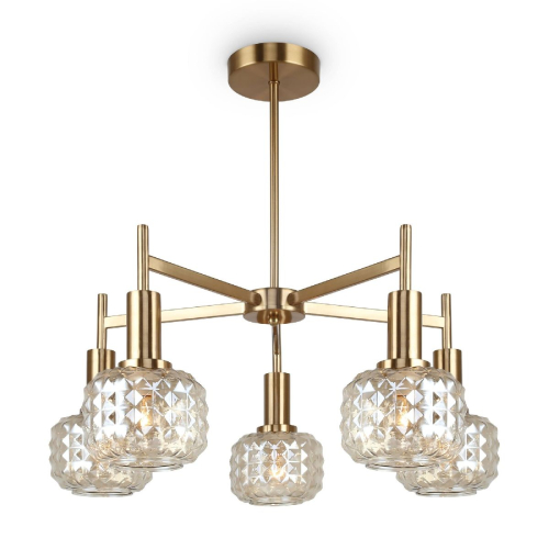 Люстра на штанге Freya Fero FR5366CL-05BS изображение в интернет-магазине Cramer Light