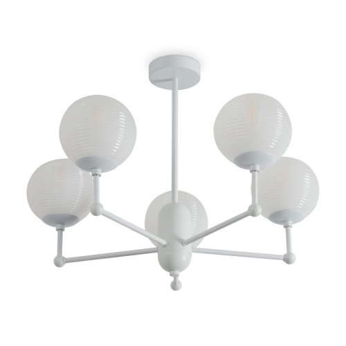 Люстра на штанге Freya Aris FR5565PL-05W изображение в интернет-магазине Cramer Light фото 2