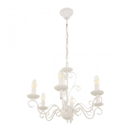 Подвесная люстра Arte Milano 341369/6 WT изображение в интернет-магазине Cramer Light фото 4
