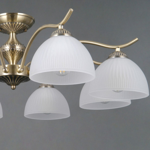 Потолочная люстра Illumico IL0896-8CSQ-26 AB ELITE изображение в интернет-магазине Cramer Light фото 3