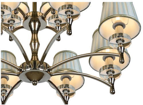 Подвесная люстра iLamp Olivia 82336/8+4 CR изображение в интернет-магазине Cramer Light фото 4