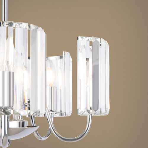 Люстра на штанге Freya Bruni FR2025PL-05CH изображение в интернет-магазине Cramer Light фото 5