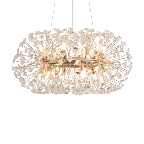 Подвесная люстра Freya Lefika FR1019PL-12G изображение в интернет-магазине Cramer Light фото 7