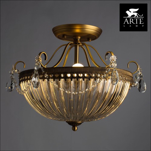 Потолочный светильник Arte Lamp Schelenberg A4410PL-3SR изображение в интернет-магазине Cramer Light фото 4