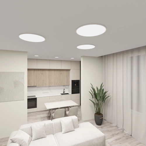 Потолочный светильник Denkirs Thin DK6520-WH изображение в интернет-магазине Cramer Light фото 2