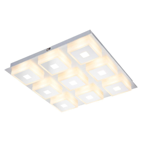 Потолочный светодиодный светильник Globo Quadralla 41111-9 изображение в интернет-магазине Cramer Light