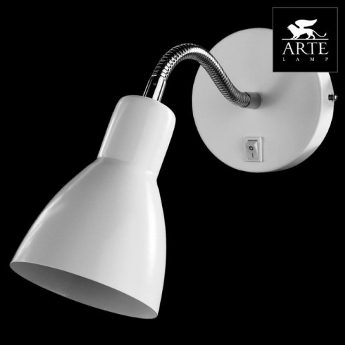 Спот Arte Lamp Dorm A1408AP-1WH изображение в интернет-магазине Cramer Light