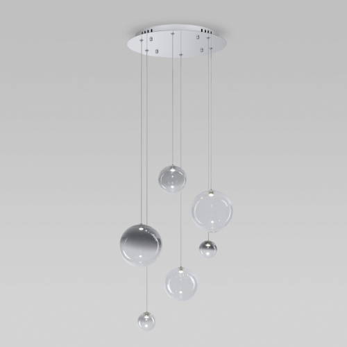 Подвесной светильник Eurosvet Wonder 50230 LED хром a062052 изображение в интернет-магазине Cramer Light