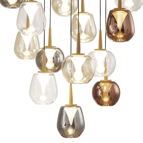 Каскадная люстра Mantra Andromeda 8935+14PL изображение в интернет-магазине Cramer Light фото 3