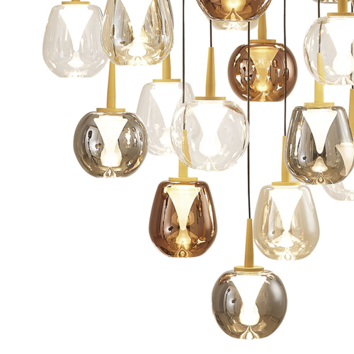 Каскадная люстра Mantra Andromeda 8937+24PL изображение в интернет-магазине Cramer Light фото 3