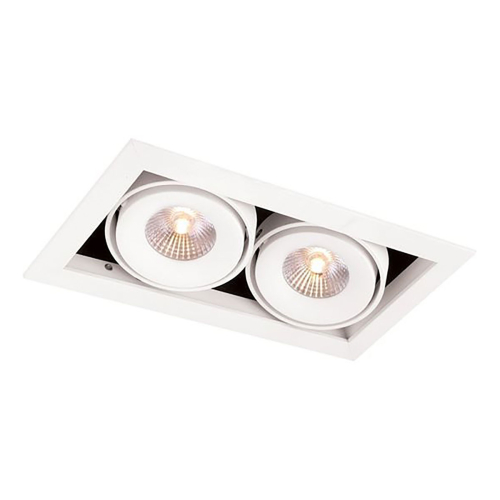 Встраиваемый светильник Voltalighting Grill DL0151.36.4K.TW изображение в интернет-магазине Cramer Light