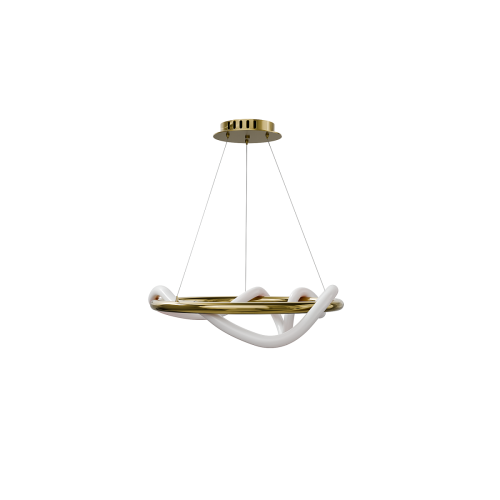 Подвесная люстра Lightera Nyasa LE217L-40G изображение в интернет-магазине Cramer Light