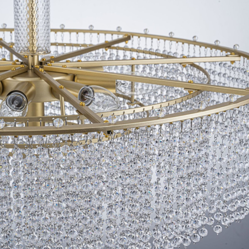 Люстра на штанге Favourite Fringe 4762-9P изображение в интернет-магазине Cramer Light фото 4