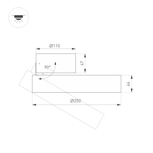 Накладной светильник Arlight 028171 изображение в интернет-магазине Cramer Light фото 8