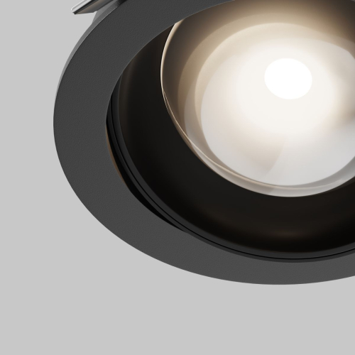 Встраиваемый светильник Maytoni Lens DL105-12W4K-B изображение в интернет-магазине Cramer Light фото 3