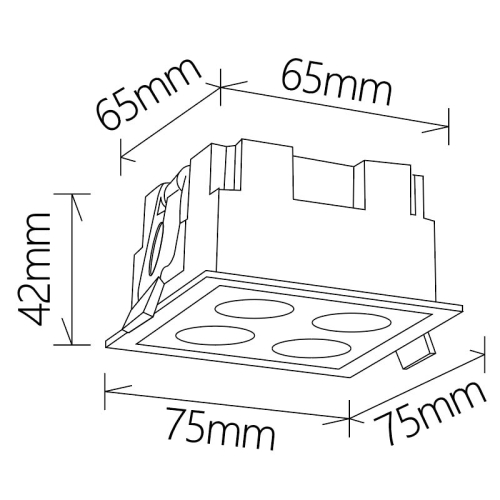 Встраиваемый светильник Mantra Blau 9130 изображение в интернет-магазине Cramer Light фото 2