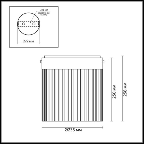 Накладной светильник Odeon Light Pillari 5047/20LC изображение в интернет-магазине Cramer Light фото 3