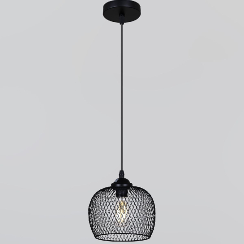 Подвесной светильник Reluce 06145-0.9-01 BK изображение в интернет-магазине Cramer Light