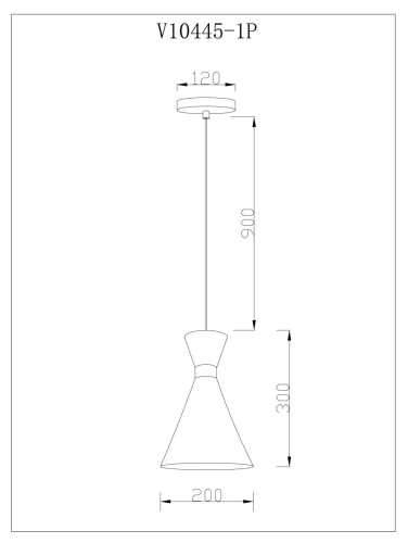 Подвесной светильник Moderli Pesaro V11557-1P изображение в интернет-магазине Cramer Light фото 6