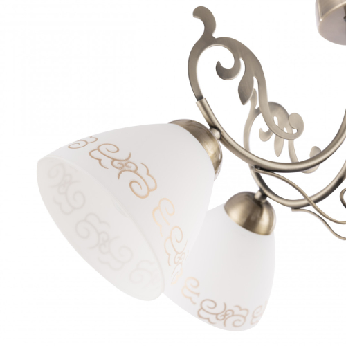 Потолочная люстра Arte Milano 341900/5 AB изображение в интернет-магазине Cramer Light фото 6