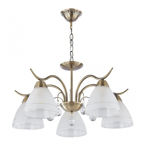 Подвесная люстра Arte Milano Amalfi 334756/5 AB изображение в интернет-магазине Cramer Light фото 3