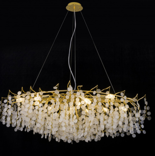 Подвесная люстра iLamp Savage 7004-L1200 GD изображение в интернет-магазине Cramer Light фото 2