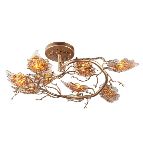 Люстра на штанге AM Group MAPLE PL9 изображение в интернет-магазине Cramer Light