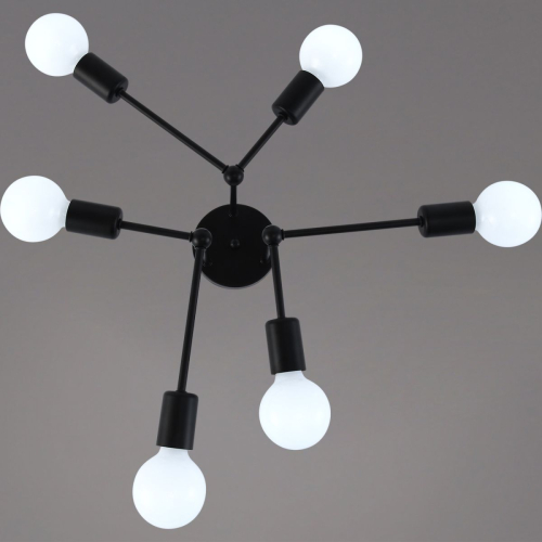 Потолочная люстра Reluce 01651-0.3-06 BK изображение в интернет-магазине Cramer Light фото 4