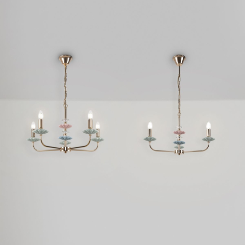 Подвесная люстра Freya Castle FR5336PL-05G изображение в интернет-магазине Cramer Light фото 5