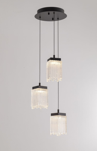 Подвесной светильник Delight Collection MD25020403-3A1 Matt black изображение в интернет-магазине Cramer Light фото 2